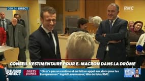Président Magnien ! : Conseil vestimentaire pour Emmanuel Macron dans la Drôme - 25/01