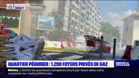 Nice: 1200 foyers privés de gaz après une fuite