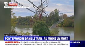 "On a entendu comme un gigantesque coup de tonnerre", explique ce résident habitant à 150m du pont