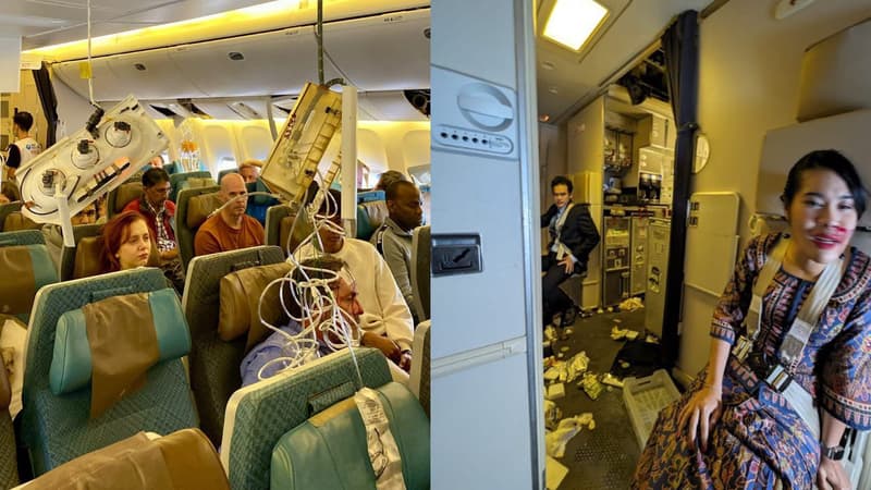 Turbulences sur un vol de Singapore Airlines: la compagnie va verser au moins 10.000 dollars à certains blessés