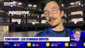 Coupe du monde de Rugby: les Lyonnais dépités après la défaite du XV de France