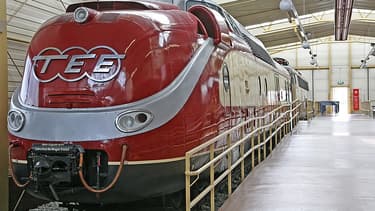 Une locomotive du TEE