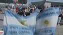 Les supporters argentins à Kazan