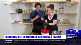 Ariane a testé la fabrication de son propre fromage