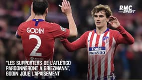 "Les supporters de l'Atlético pardonneront à Griezmann", Godin joue l'apaisement