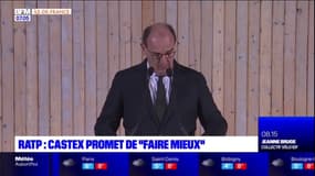 RATP: Jean Castex promet de "faire mieux"