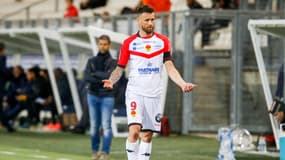 Anthony Le Tallec sous le maillot d'Orléans en 2019.