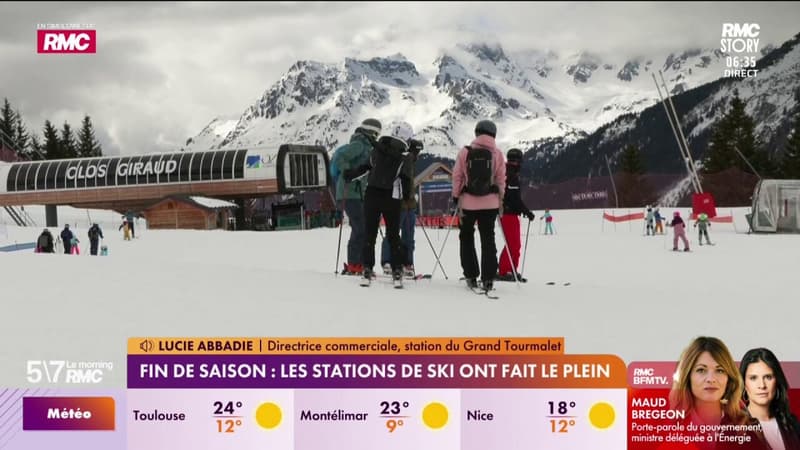 Fin de saison : les stations de ski ont fait le plein