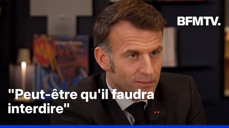 Emmanuel Macron s'interroge sur une possible interdiction des jeux vidéo pour les mineurs de moins de 15 ans