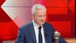 Bruno Le Maire sur le plateau de BFMTV et RMC le 2 mai 2025 dans le Face à Face