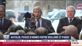 Autolib: passe d'armes entre Bolloré et Paris 