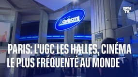 Au cœur de l'UGC Les Halles à Paris, devenu le cinéma le plus fréquenté au monde