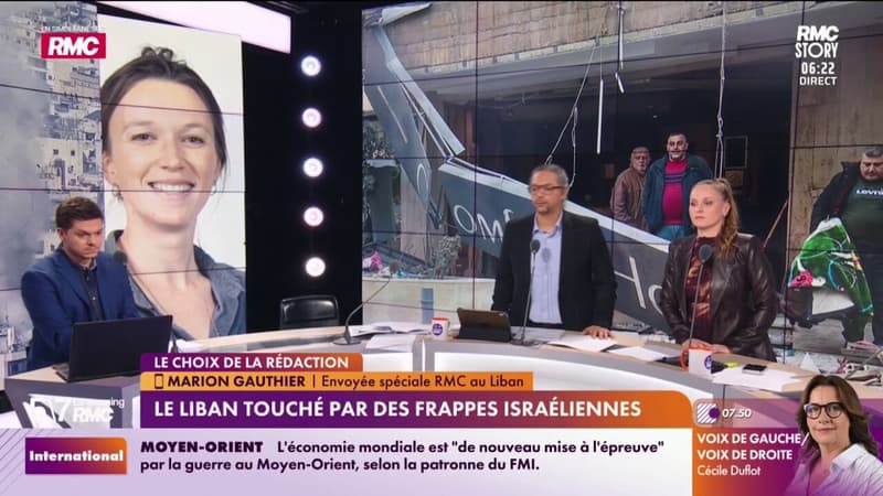 Le Liban touché par des frappes israéliennes