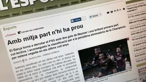 « Un jeu d'enfants » titre ce mercredi le quotidien catalan L'Esportiu.