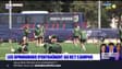 Coupe du monde de rugby: les Springboks en entraînement au RCT Campus