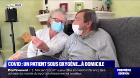 Covid-19: un patient de 68 ans oxygéné... à domicile