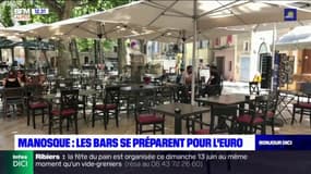 Manosque: les bars se préparent pour l'Euro 2020 