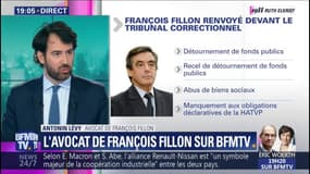 D'après son avocat, François Fillon a réagi "sans surprise" à l'annonce de son renvoi devant le tribunal correctionnel 