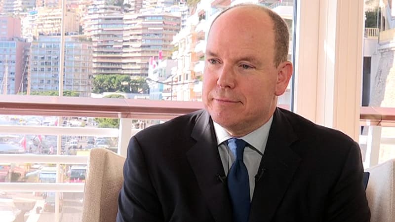 Albert II de Monaco a reçu BFMTV au palais.