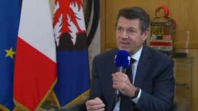 Le maire de Nice, Christian Estrosi, le 23 février 2021