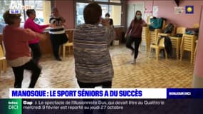 Manosque: le succès des cours de sport pour les personnes âgées