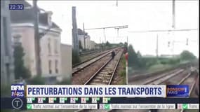 Orages en Ile-de-France: la circulation des transports en commun perturbée