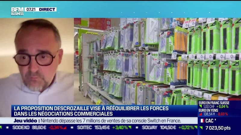 Laurent Thoumine (Accenture): Proposition Descrozaille, un scandale absolu pour la grande distribution - 16/01