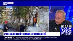 Var: le directeur du SDIS 83 fait le bilan des feux de forêt cet été