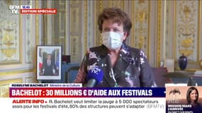 Roselyne Bachelot annonce que les festivals seront limités à "5.000 spectateurs par représentation"