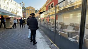 Trois hommes ont été agressés au cours Saleya à Nice.
