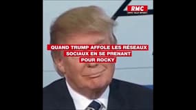 Quand Trump affole les réseaux sociaux en se prenant pour Rocky