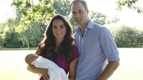 Le prince William et sa femme Kate Middelton