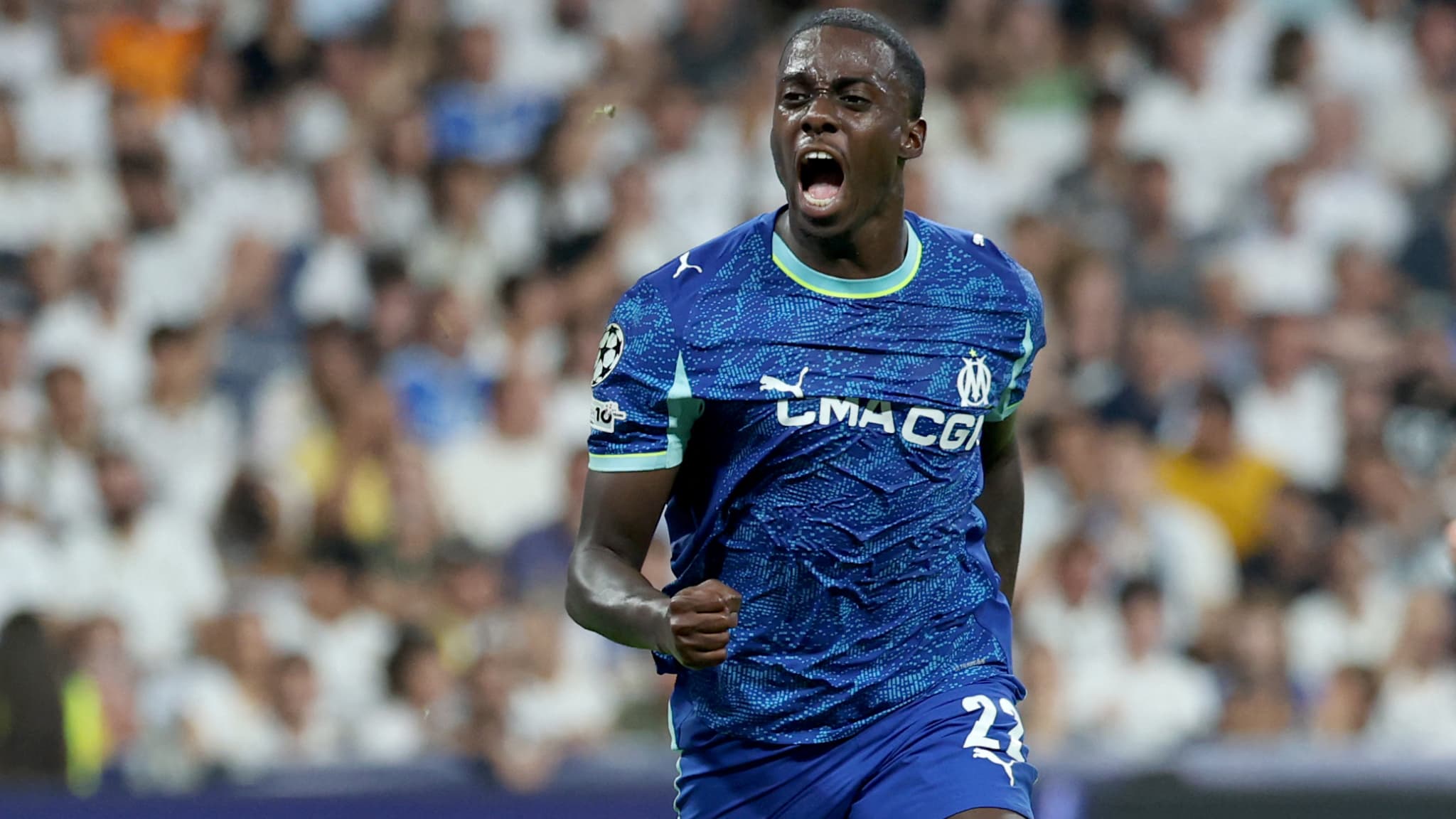 REAL MADRID-OM: LE BUT EN VIDÉO DE TIMOTHY WEAH AU BERNABEU