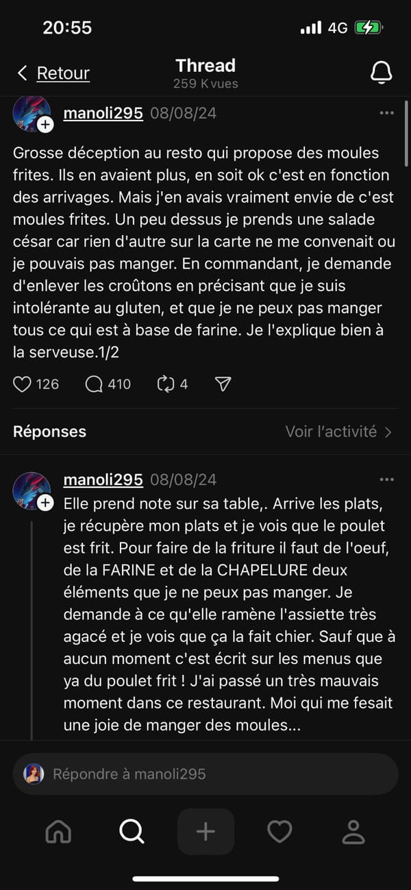 Un article de discussion.