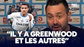 OM : "Il y a Greenwood et 10 autres joueurs", De Zerbi défend l'attaquant