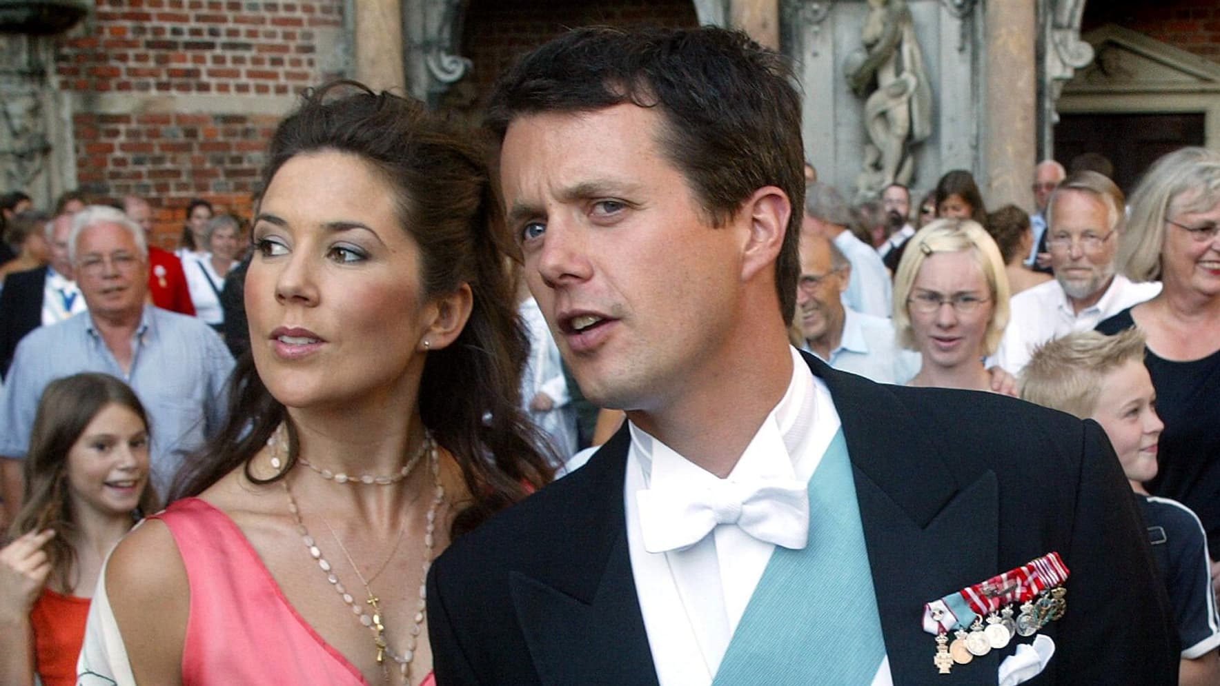Mary et Frederik du Danemark en 2002.
