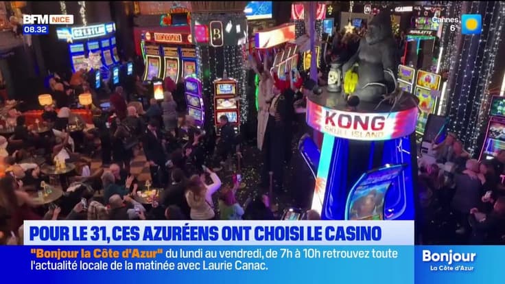Pour le réveillon du 31, ces azuréens ont choisi le casino