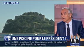 Fort de Brégançon: une piscine pour le président ?