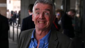 Michael O'Leary, PDG de Ryanair, arrive à Portcullis House, dans le centre de Londres, le 22 mars 2023.