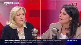 Carrières longues: Marine Le Pen dénonce "un énorme mensonge de la Macronie et de LR"