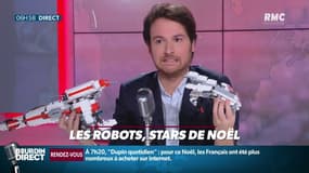 Oups! En direct sur RMC, il casse un jouet de Noël