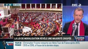 QG Bourdin 2017 : La loi de moralisation révèle une majorité crispée - 24/07