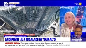 "Je n'ai pas de raison de m'arrêter": Alain Robert poursuit la grimpe