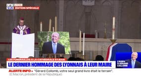 Obsèques de Gérard Collomb: l'archevêque de Lyon prononce l'homélie