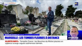 Marseille: une entreprise entretient et fleurit les tombes des défunts