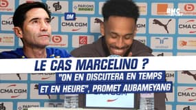 OM - Villarreal : "Marcelino ? On en discutera en temps et en heure", promet Aubameyang