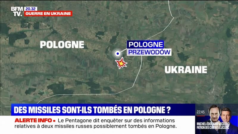 Le Pentagone dit enquêter sur des informations relatives à deux missiles russes possiblement tombés en Pologne