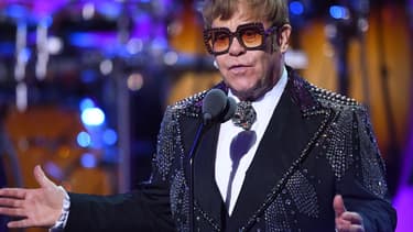 Elton John sur scène durant "Elton John: I'm Still Standing - A GRAMMY Salute"