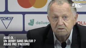 ASSE - OL : Un derby sans valeur ? Aulas pas d'accord 
