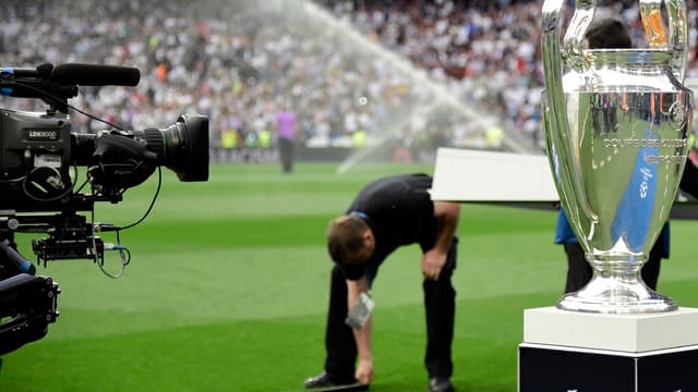 Le trophée de la Ligue des champions
